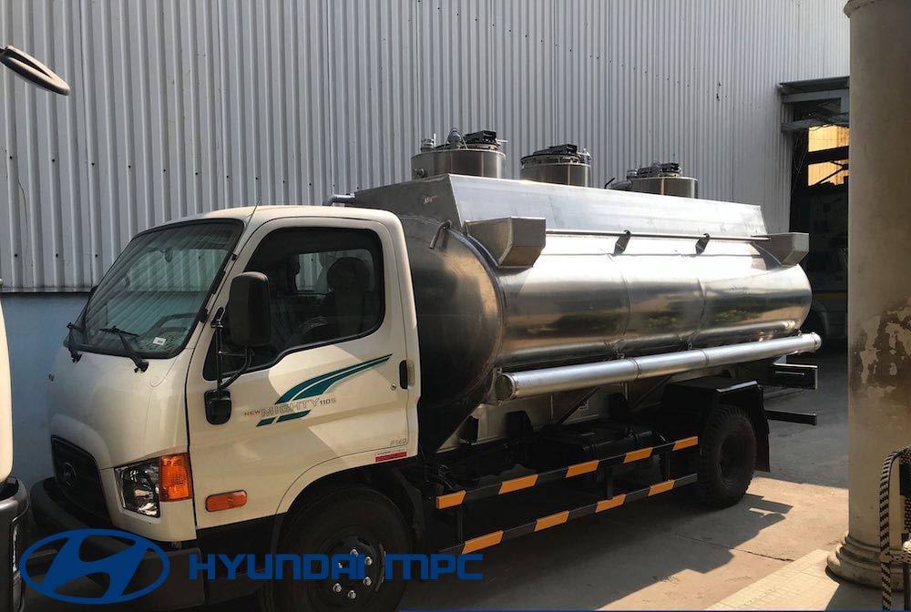 Đánh giá xe bồn chở xăng dầu 9 khối (m3) Hyundai 110S