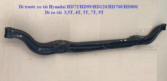 Dí trước xe tải Hyundai 3,5 tấn