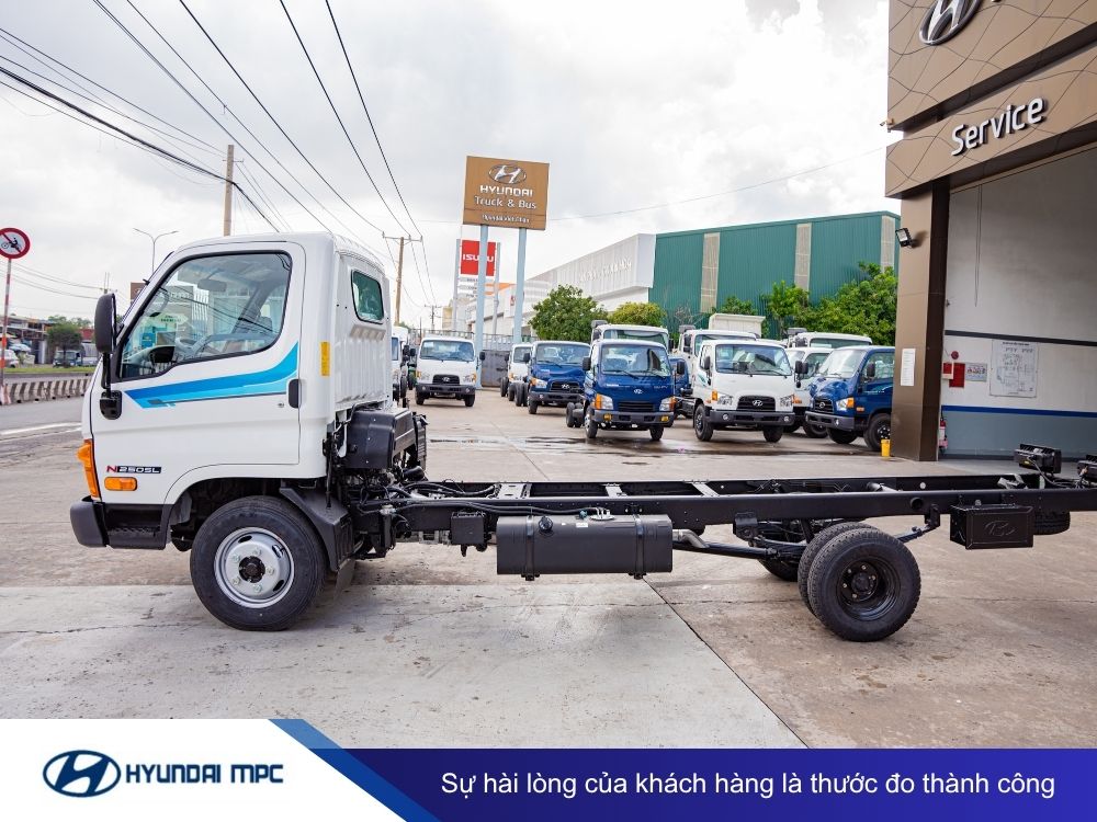 Giá xe tải Hyundai Mighty N250SL 2 tấn và 2.5 tấn