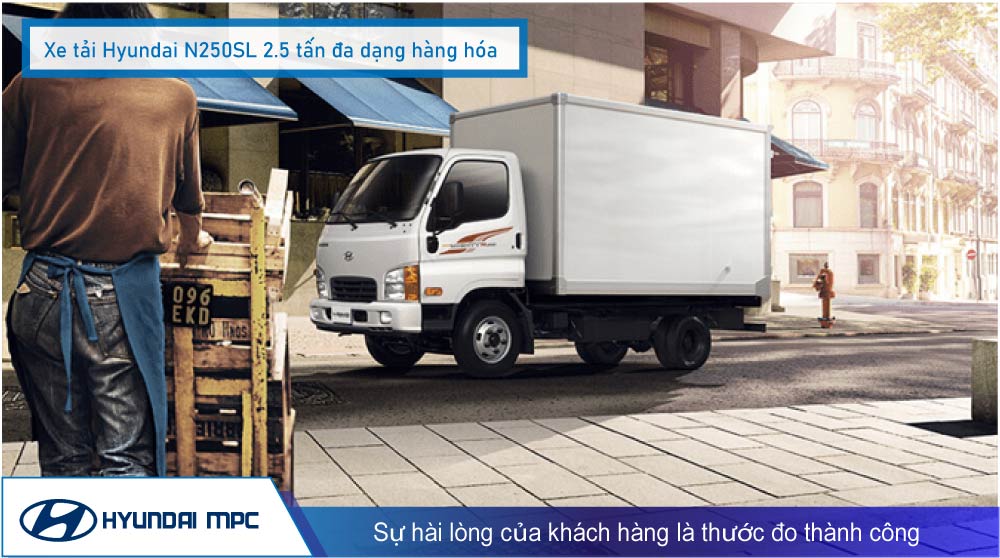 Bảng giá xe tải 2 tấn Hyundai, Isuzu, Hino và Kia
