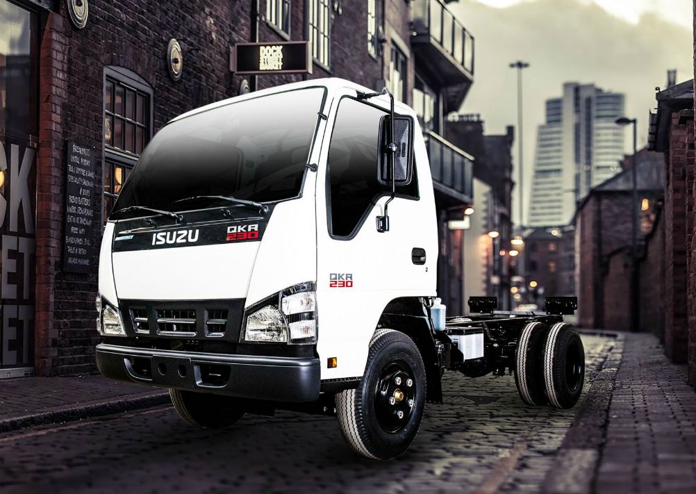 Chassis xe bồn chở xăng dầu Isuzu 20 khối