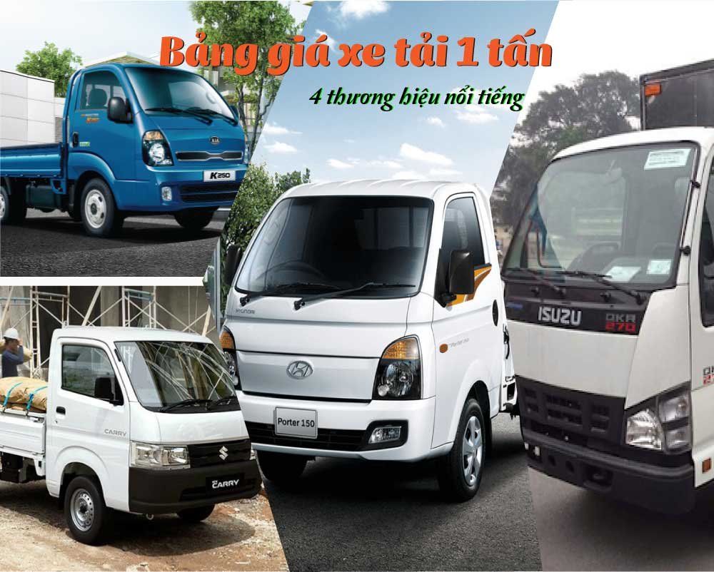 Dịch vụ cho thuê xe tải 1 tấn chở hàng Giá Rẻ số 1 Việt Nam