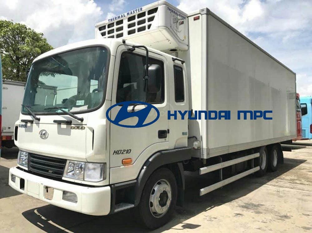 Đánh giá chi tiết xe tải Hyundai HD210 3 chân đông lạnh