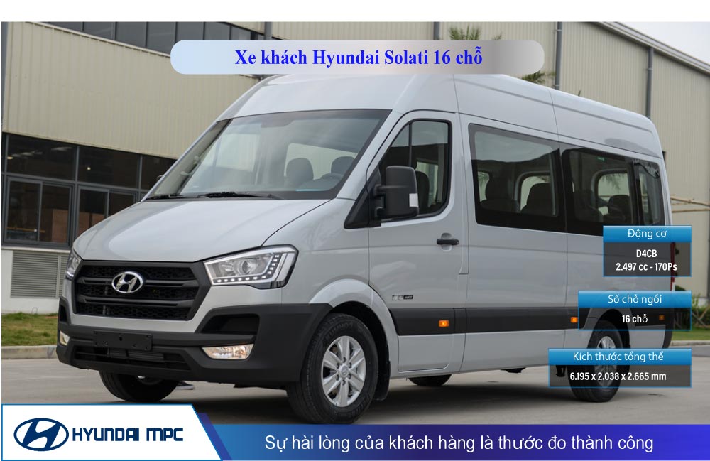 Hyundai Solati H350 2024 xe khách 16 Chỗ 【Giá lăn bánh】