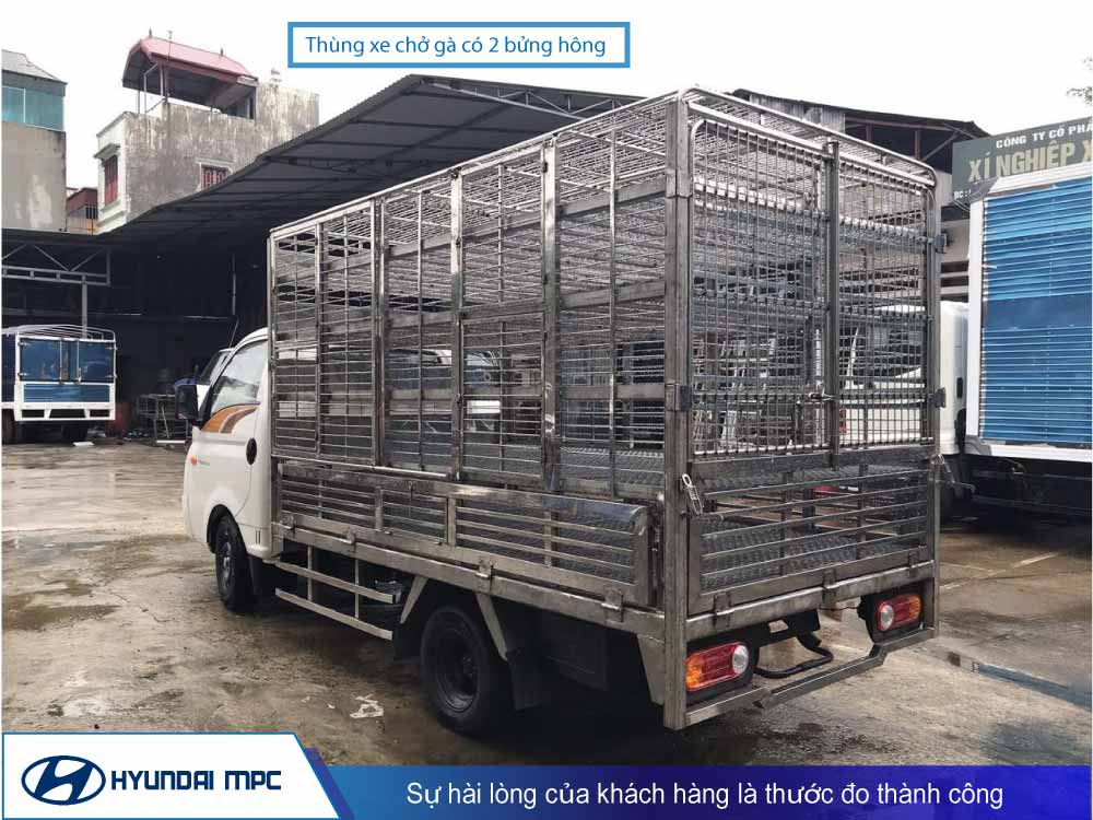 Top 03 loại xe tải chở gia cầm: gà, vịt chuyên dụng